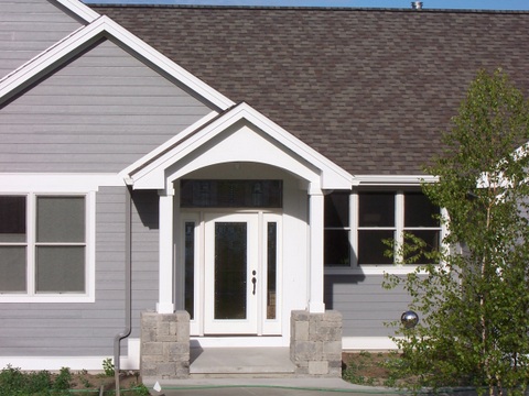 Lake home